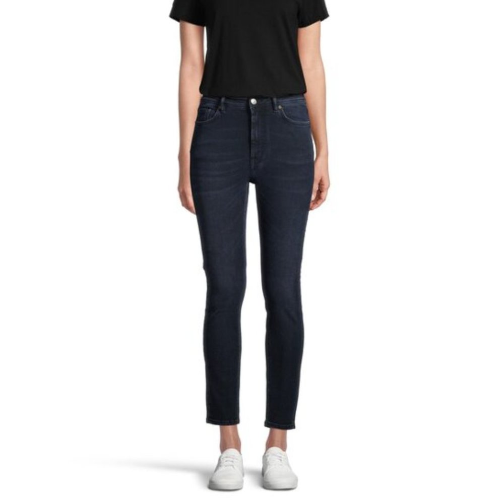 Acne Studios Bla Konst Peg Blue Black Jeans